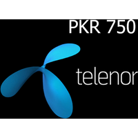 Telenor 750 PKR Mobile Top-up PK