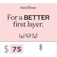 ThirdLove $75 Gift Card US