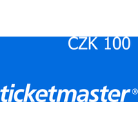 Ticketmaster 100 CZK Gift Card CZ