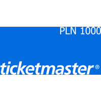 Ticketmaster 1000 PLN Gift Card PL