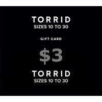Torrid $3 Gift Card US