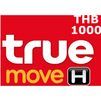 True Move H 1000 THB Mobile Top-up TH