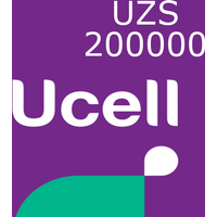 Ucell 200000 UZS Mobile Top-up UZ