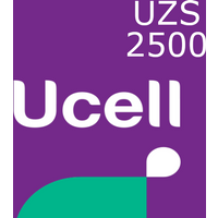 Ucell 2500 UZS Mobile Top-up UZ