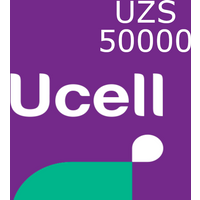 Ucell 50000 UZS Mobile Top-up UZ