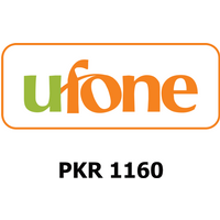 Ufone 1160 PKR Mobile Top-up PK