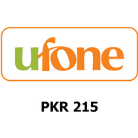Ufone 215 PKR Mobile Top-up PK