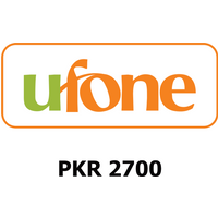 Ufone 2700 PKR Mobile Top-up PK