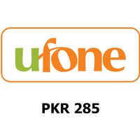 Ufone 285 PKR Mobile Top-up PK