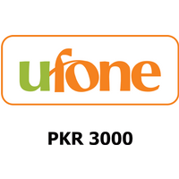 Ufone 3000 PKR Mobile Top-up PK