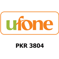 Ufone 3804 PKR Mobile Top-up PK