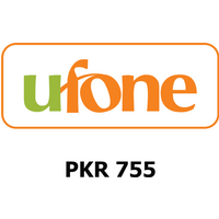 Ufone 755 PKR Mobile Top-up PK