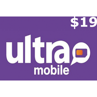 Ultra Mobile $19 Mobile Top-up US
