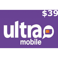 Ultra Mobile $39 Mobile Top-up US