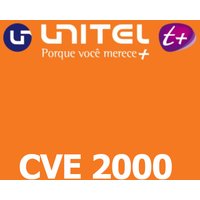 Unitel T+ 2000 CVE Mobile Top-up CV