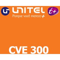 Unitel T+ 300 CVE Mobile Top-up CV
