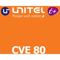 Unitel T+ 80 CVE Mobile Top-up CV