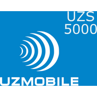 UzMobile 5000 UZS Mobile Top-up UZ