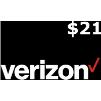 Verizon $21 Mobile Top-up US