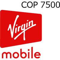 Virgin Mobile 7500 COP Mobile Top-up CO