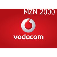 Vodacom 2000 MZN Mobile Top-up MZ