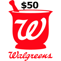 Walgreens USD 50 Gift Card US