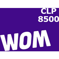 Wom 8500 CLP Mobile Top-up CL