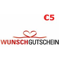 Wunschgutschein EUR 5 Gift Card DE