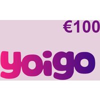 Yoigo €100 Mobile Top-up ES