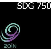 Zain 750 SDG Mobile Top-up SD