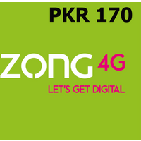 Zong 170 PKR Mobile Top-up PK
