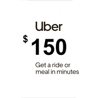 Uber USD 150 Gift Card US