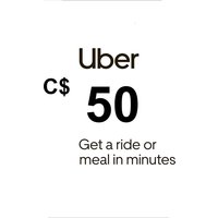 Uber C$50 CA Gift Card
