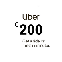 Uber EUR 200 Gift Card ES
