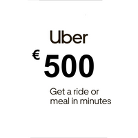 Uber €500 IT Gift Card
