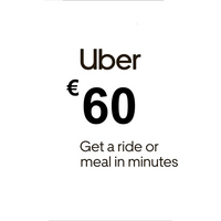 Uber €60 IT Gift Card