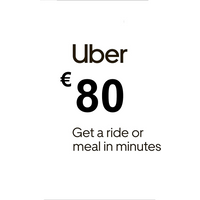 Uber €80 IT Gift Card