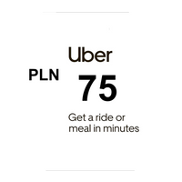 Uber PLN 75 Gift Card PL