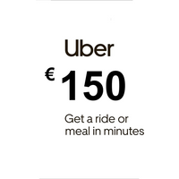 Uber EUR 150 Gift Card ES