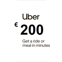 Uber €200 DE Gift Card