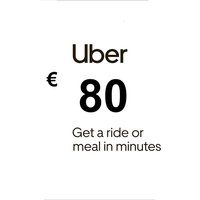 Uber EUR 80 Gift Card FR