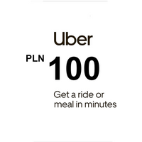 Uber PLN 100 Gift Card PL