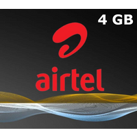Airtel 4 GB Data Mobile Top-up TD (Valid for 7 days)