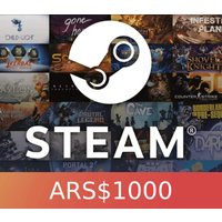 Steam Gift Card 1000 ARS AR Activation Code