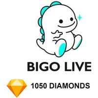 Bigo Live - 1000 + 50 Bonus Diamonds CD Key