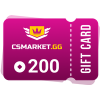 CSMARKET.GG 200 Gems Gift Card