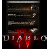 Diablo 4 - Crypt Hunter Pack DLC XBOX One / Xbox Series X|S CD Key