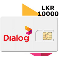 Dialog 10000 LKR Mobile Top-up LK