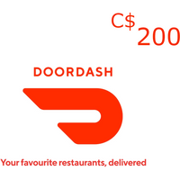 DoorDash C$200 Gift Card CA