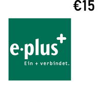 E-Plus €15 Mobile Top-up DE